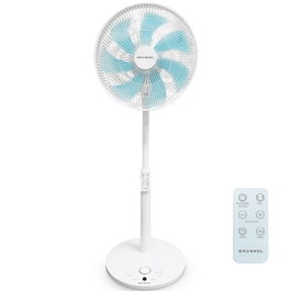 Grunkel FS-14T Ventilador de Pie de 25W, 12 Velocidades y 7 Aspas